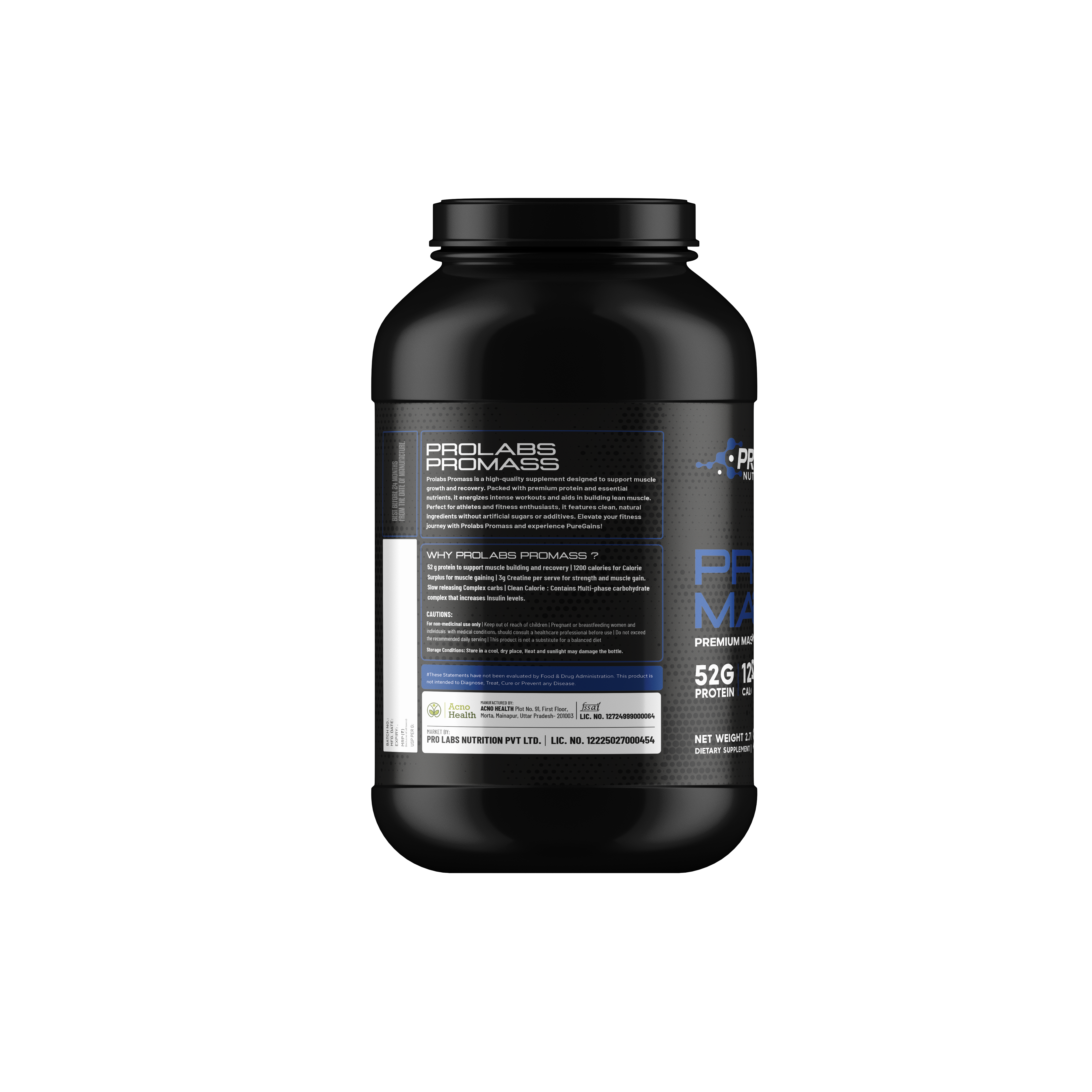 Pro Mass [Mass Gainer] - Kulfi [3 KG]
